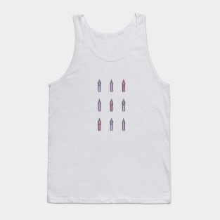 Nine Dip Pen Nibs (Dusty Rose Palette) Tank Top